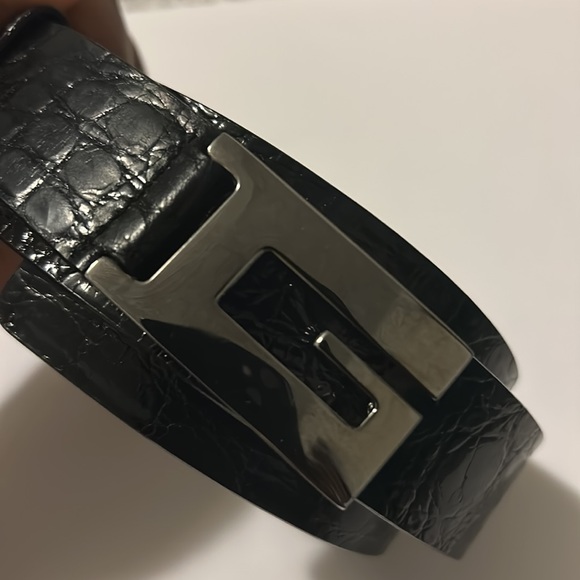 COPY - Gucci belt made of crocodile skin originally from Venice Gucci store - Picture 2 of 7